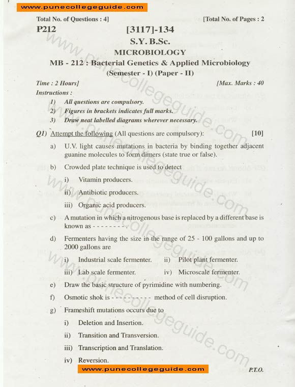 Microbiology: Bacteria Genetics And Applied Microbiology 