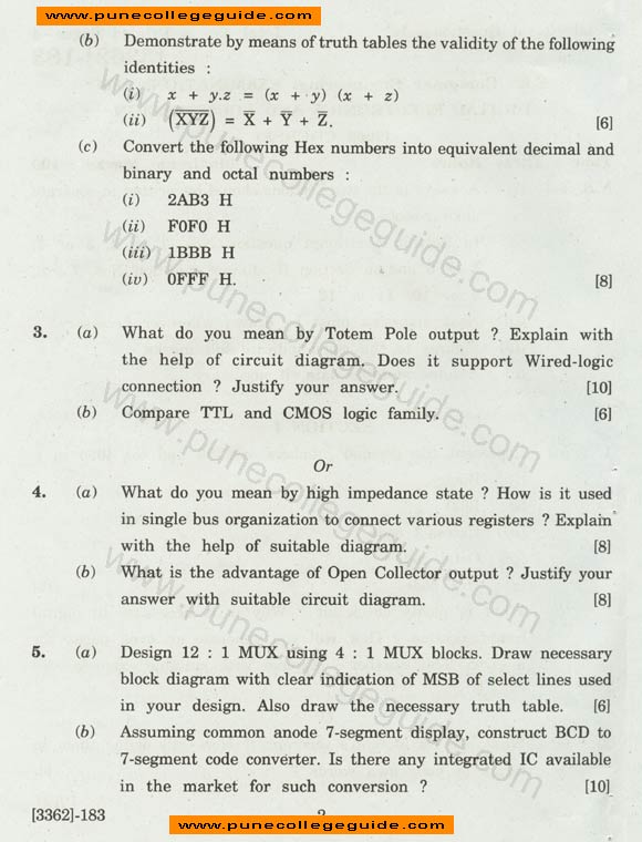 Digital Electronics and Logic Design