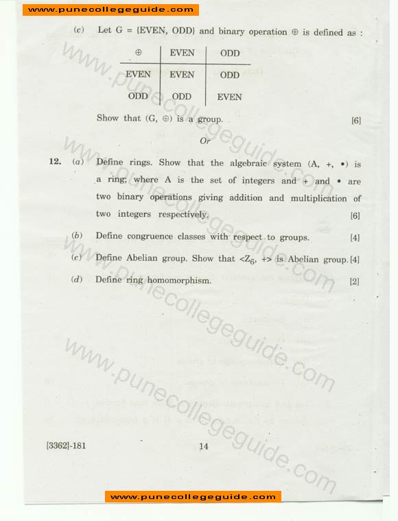 Discrete Structures section 2