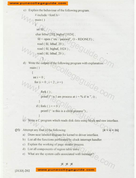 Unix Internals