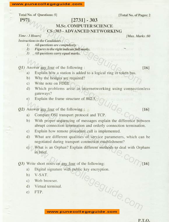 Advanced Networking, MCS